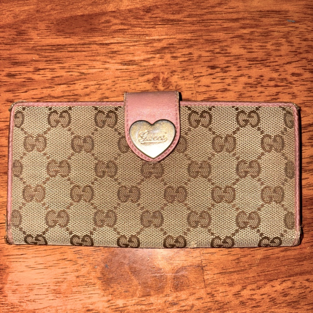 Gucci Heart Long Wallet